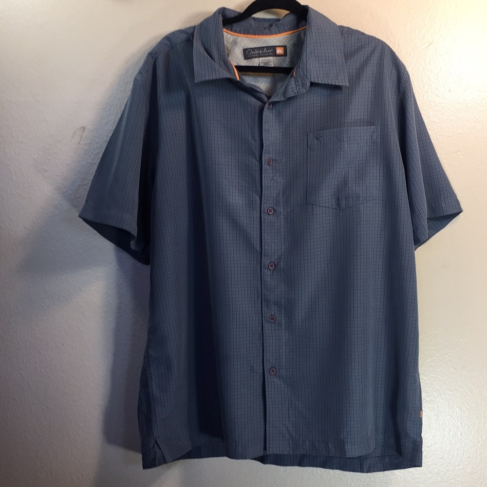 Quicksilver grey button down